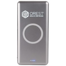 UL Listed Light Up Qi Wireless 10000 Power Bank