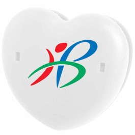Printed Heart Keep-It Clip