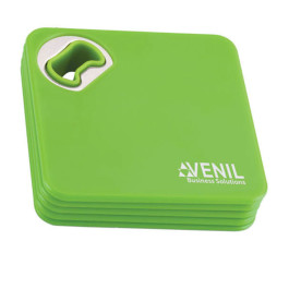 Printed Summerland Coaster / Bottle Opener Set