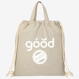 Recycled 4oz. Cotton Drawstring Bag