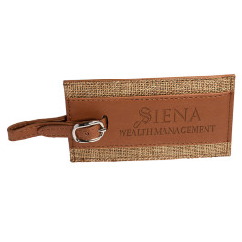 Debossed Sierra Luggage Tag