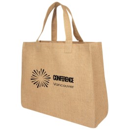 Juliet Jute Tote Bag