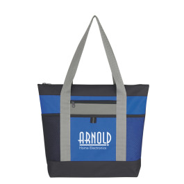 Customized Tri-Color Tote Bag