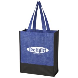 Crosshatch Mini Non-Woven Tote Bag