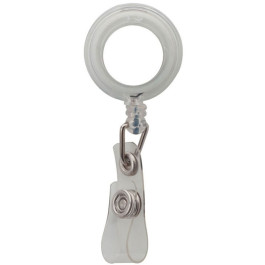 Crocodile Clip Design Retractable Badge Holder