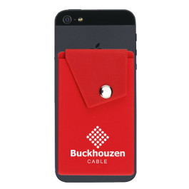 Silicone Phone Pocket With Stand