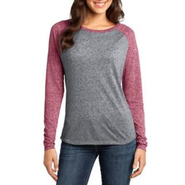 District Microburn Long Sleeve Raglan Tee