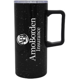 17 oz. Speckled Stainless Steel Travel Tumbler