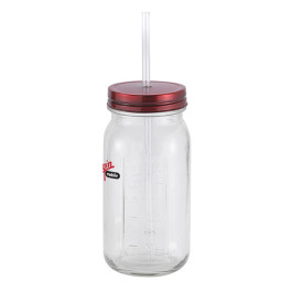 20 oz. Vintage Glass Single Wall Mason Jar