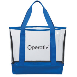 Logo Clear Casual Tote Bag