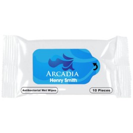 Antibacterial Wet Wipe Packet