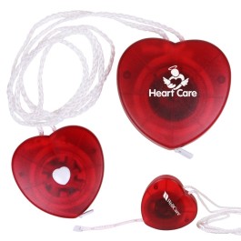 Printed 5 Ft. Heart Tape Measure with Neck Strap