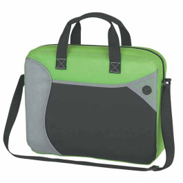 Printed Wave Briefcase/Messenger Bag
