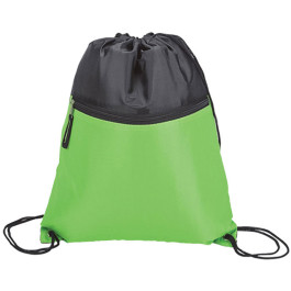 Two Tone Drawstring Sports Bag