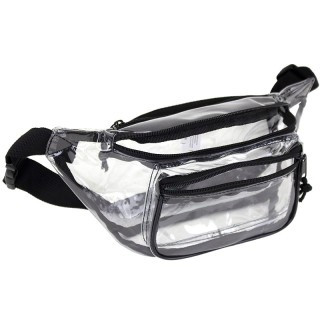 Clear 3 Pocket Fanny Pack