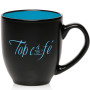 Two Tone Matte Bistro Mug