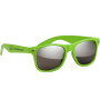 Custom Silver Mirror Lens Malibu Sunglasses