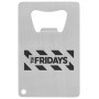 Credit Card Brushed Finish Bottle Opener