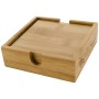 Bamboo Coaster Set
