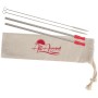 2-pack Stainless Straw Kit With Cotton Pouch