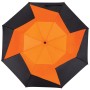 46" Vented Pinwheel Folding Umbrella
