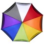 46" Arc Rainbow Umbrella