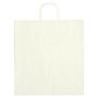 Kraft Paper White Shopping Bag - 14" x 15"