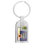 Custom Printed Bandiera Key Chain