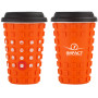 16 oz. Rice Husk Plastic Sili Square Tumbler