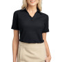 Port Authority Ladies Silk Touch Piped Polo