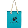 Logo Vibrant Cotton Canvas Tote