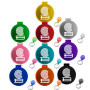 Logo Round Compact Mirror