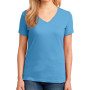 Port & Company Ladies 5.4-oz 100% Cotton V-Neck T-Shirt (Apparel)