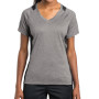 Sport-Tek Ladies Heather Colorblock Contender V-Neck Tee (Apparel)