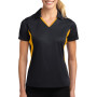 Sport-Tek Ladies Side Blocked Micropique Sport-Wick Polo
