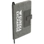 5.5" x 8.5" Heathered Executive Bound Notebook