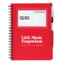 Printed Spiral Notebook With ID Window