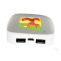 Dual Port Power Bank with UL Certified Battery 6600mAh