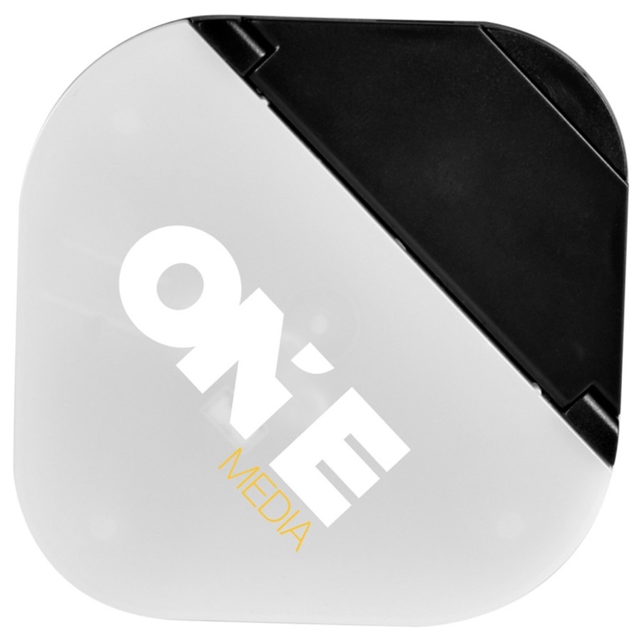 Lighted Coaster with Opener and Phone Stand