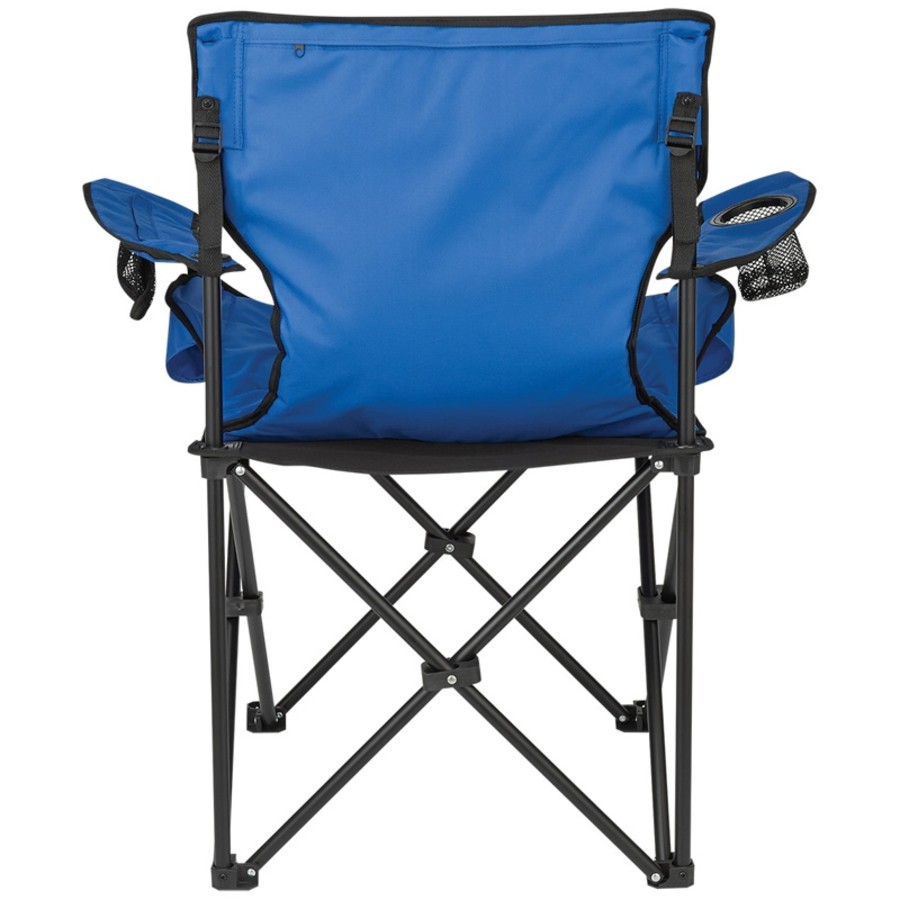 Deluxe Padded Folding Chair with Carrying Bag