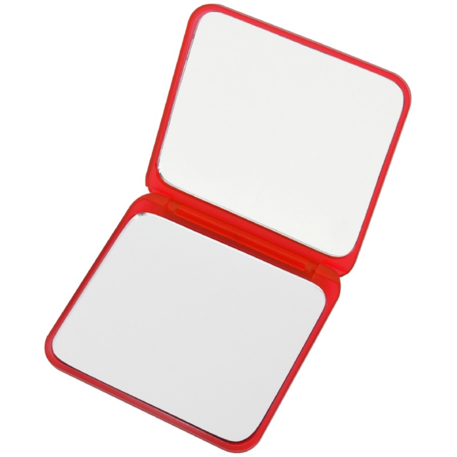 Compact Mirror with Dual Magnification