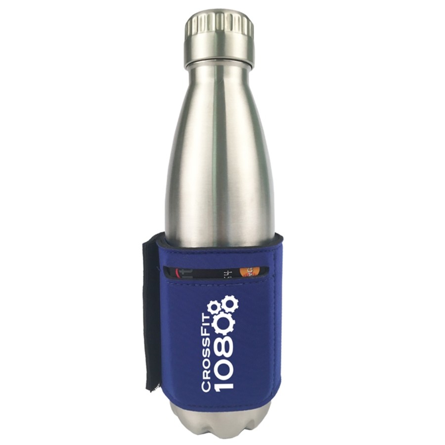 Neoprene Bottle Sleeve with Card Holder