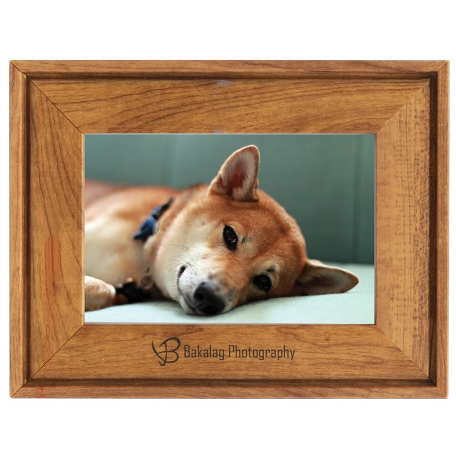 Faux Wood Picture Frame
