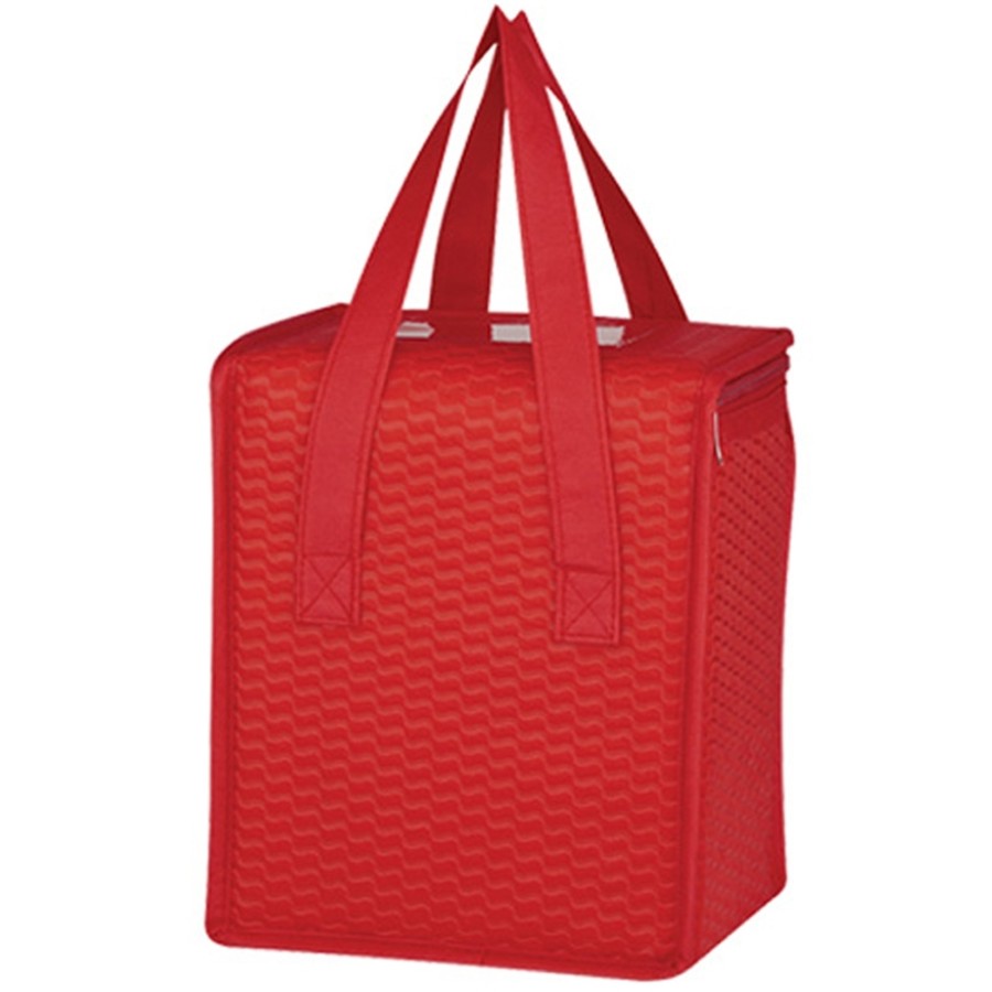 Wave Design Non-Woven Cooler Lunch Bag