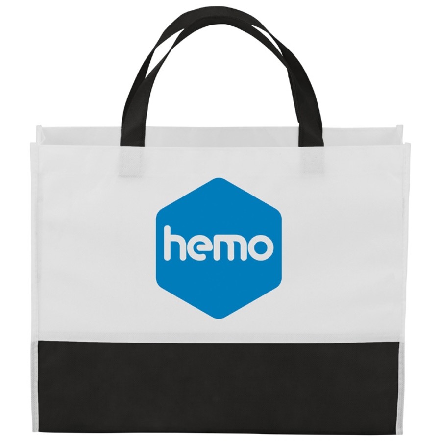 Color Block Landscape Tote