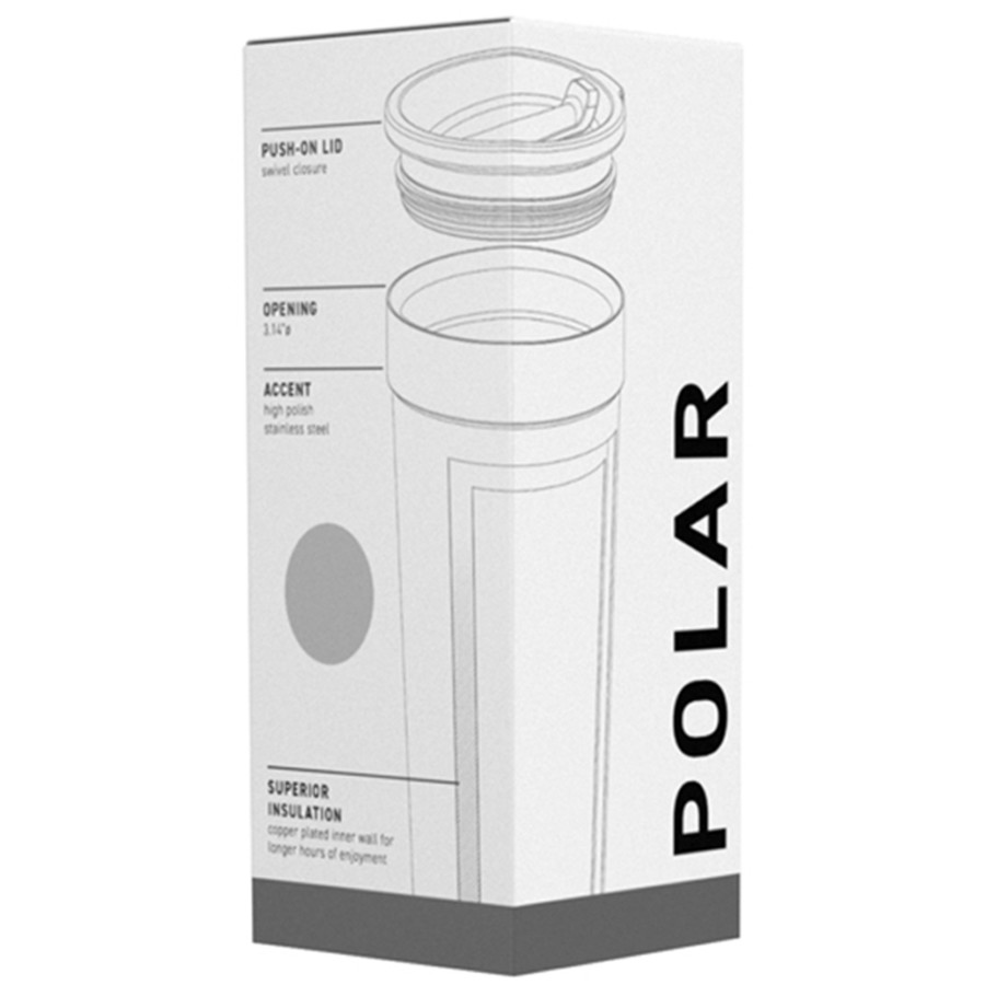 Polar 20.9 oz. Double Wall 18/8 Stainless Steel Thermal Tumbler