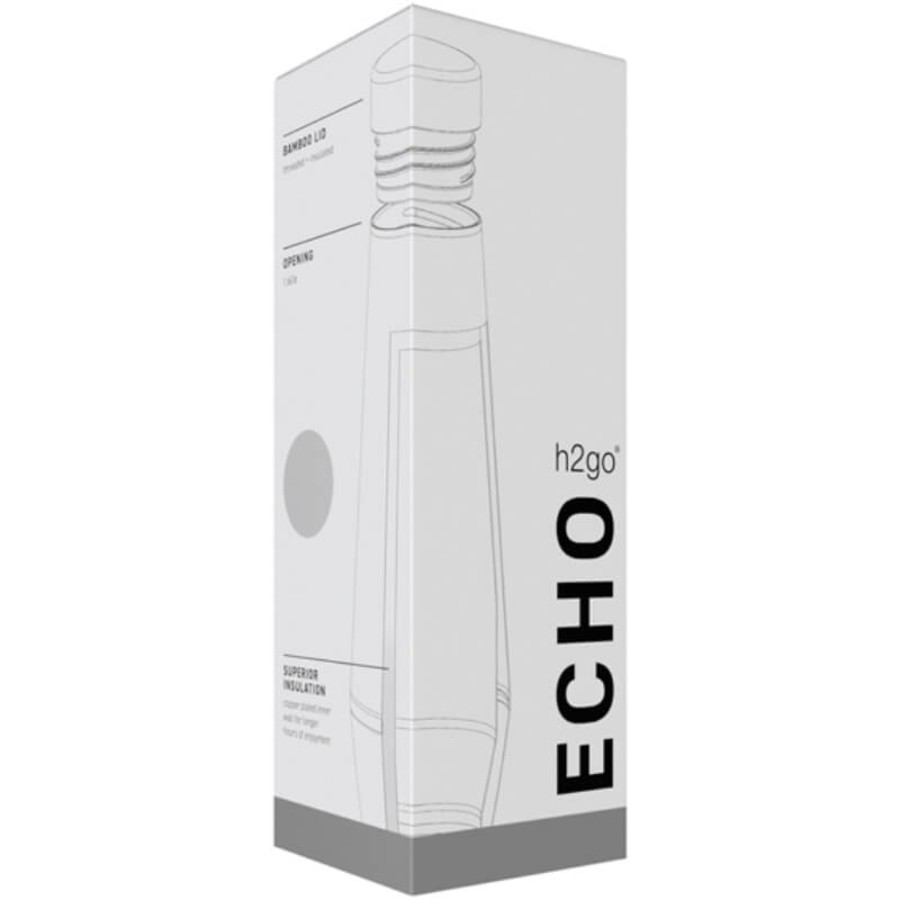H2go Echo Stainless Steel Thermal Bottle 16.9 oz. 