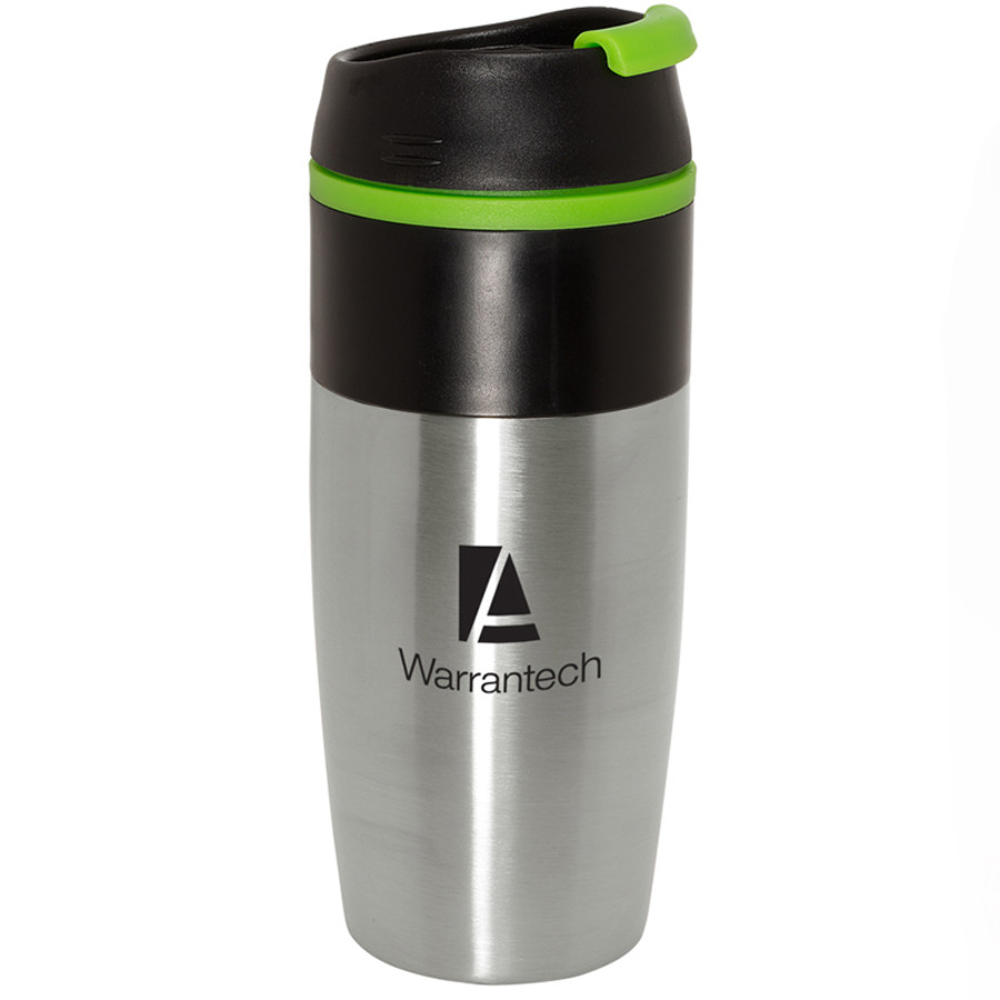 Imprinted Easy-Sip 15 oz. Stainless Tumbler