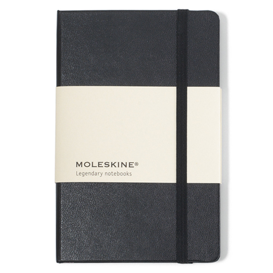 Moleskine Hard Cover Squared Pocket Notebook