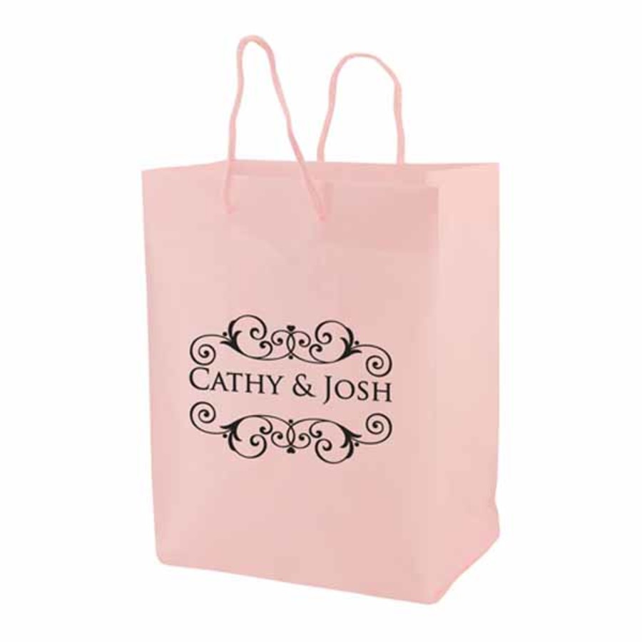 Monogrammed Frosted Eurotote Bags